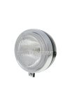 Headlight round black moped universal for Puch, Kreidler, Zündapp and many more