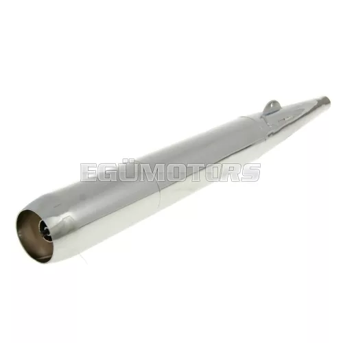 exhaust 28mm 6.3 chromed for Puch Maxi