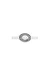 flat washers DIN125 4.3x9x0.8 for M4 zinc plated / galvanized (100 pcs)