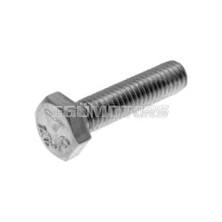   hex cap screws / tap bolts DIN933 M6x25 full thread stainless steel A2 (25 pcs)