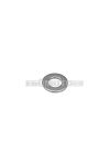 flat washers DIN125 4.3x9x0.8 for M4 stainless steel A2 (100 pcs)