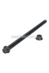 rear wheel axle 280mm for Rieju RR, Spike, Derbi Senda DRD, Gilera RCR