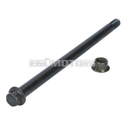   101 Octane hátsó keréktengely 280 mm, Rieju RR, Spike, Derbi Senda DRD, Gilera RCR