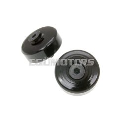   handlebar / bar end weights anti-vibration damper black for Vespa GTS 125-300, Primavera, Sprint