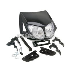 headlight mask Enduro dual optics black