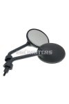 mirror set short version black M8 right-hand thread for Vespa GTS, GTV, LXV, LX, S, Primavera, Sprint