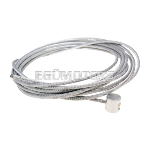 bowden inner cable 190cmx2.0mm with nipple 8mmx8mm