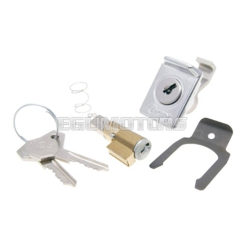 steering lock and glove box lock set 6mm for Vespa 50, 125