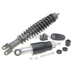   shock absorber kit front & rear phosphatized black for Vespa Primavera, ET3 125, Vespa 50, PK50