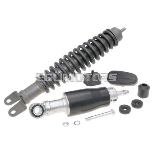 shock absorber kit front & rear phosphatized black for Vespa Primavera, ET3 125, Vespa 50, PK50