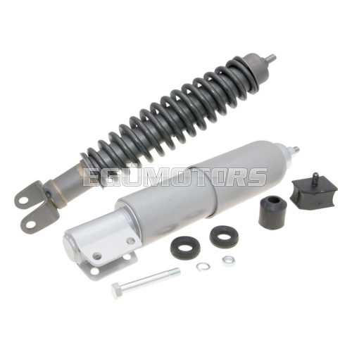 OEM Standard lengéscsillapító készlet első és hátsó, foszfátozott szürke, LML Star, Deluxe, Vespa PX, PE