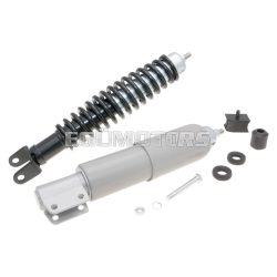   shock absorber kit front & rear black / grey for Vespa PX, PE 125, 150, 200