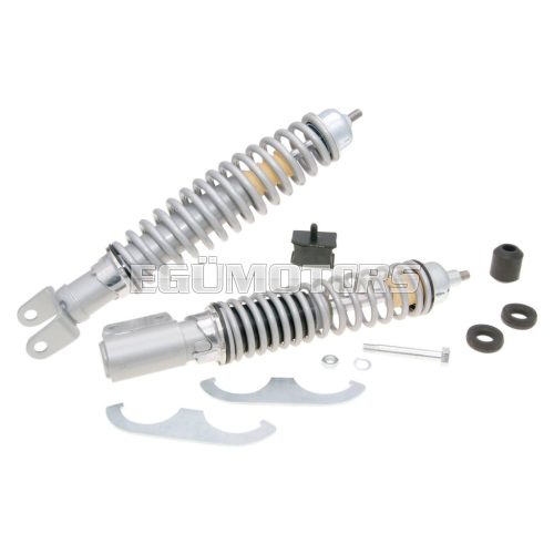 OEM Standard lengéscsillapító készlet első és hátsó, Sport Elegance ezüst, Vespa PX, PE 125, 150, 200