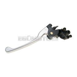 brake lever fitting left-hand, silver for Aprilia Sonic