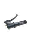 throttle grip fitting w/ brake lever for Piaggio Free, Quartz, Sfera, Zip (front drum brake)