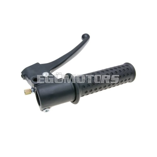 OEM Standard gázkar konzol fékkarral, Piaggio Free, Quartz, Sfera, Zip (első dobfék)