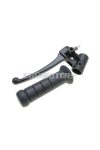 OEM Standard fékkar konzol markolattal, bal, Piaggio Quartz, Skipper, Zip FR