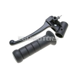   brake lever fitting left-hand w/ grip for Piaggio Quartz, Skipper, Zip FR