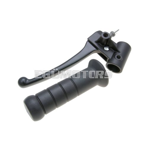 brake lever fitting left-hand w/ grip for Piaggio Quartz, Skipper, Zip FR