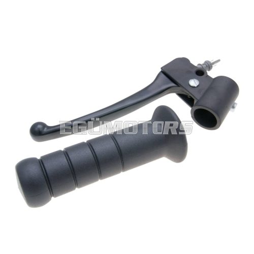 brake lever fitting left-hand w/ grip for Piaggio NRG, TPH, Storm, Gilera Typhoon