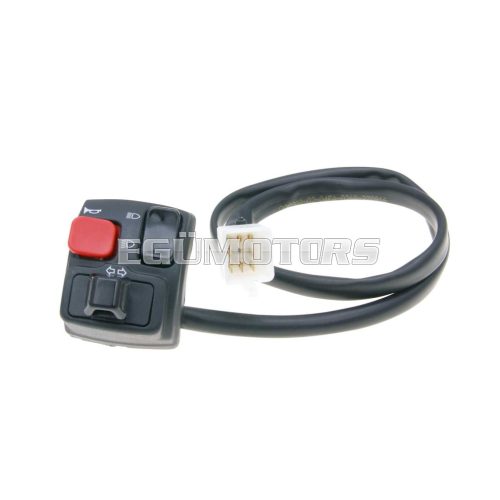 left-hand switch assy indicator, high / low beam, horn for Rieju SMX, MRX, RR, RS2, Spike