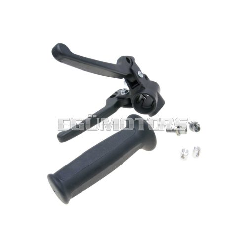 brake lever fitting w/ one-hand double lever incl. grip