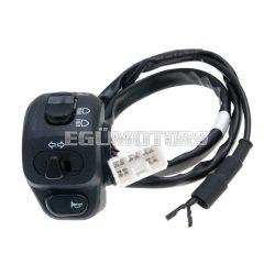   left-hand switch assy indicator, high / low beam, horn for Vespa LXV 125, GTV 125, 250