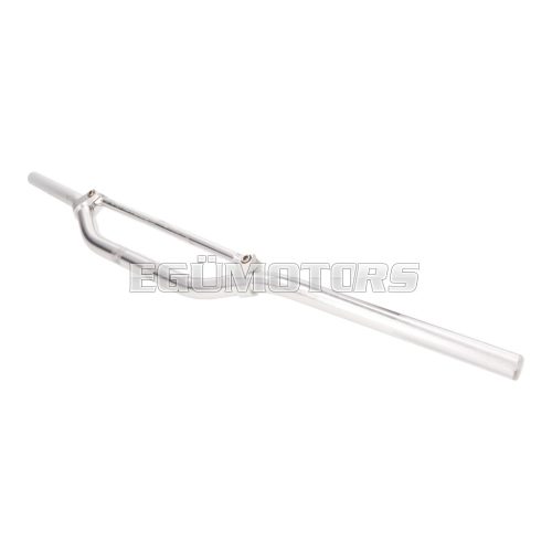 Enduro handlebar aluminum w/ crossbar silver color 22mm - 820mm