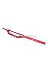 Enduro handlebar aluminum w/ crossbar red color 22mm - 820mm