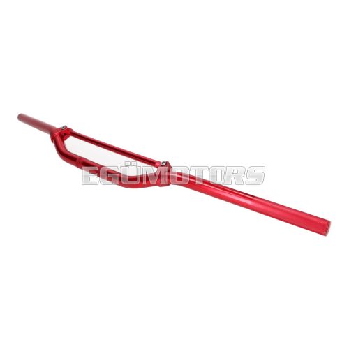 Enduro handlebar aluminum w/ crossbar red color 22mm - 820mm