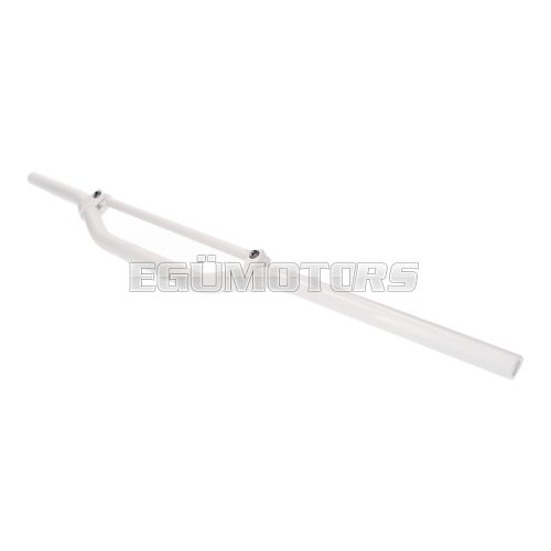 Enduro handlebar aluminum w/ crossbar white color 22mm - 820mm