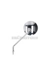 mirror left side M8 thread chrome E-marked for Beeline Memory / universal