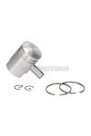 piston set 50cc 12mm 38mm for Puch Maxi, 2-Gang, 3-Gang, DS, MS, P1