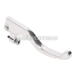   brake lever right, silver color for Aprilia RX, SX 11-, Derbi Senda SM, R DRD, Rieju MRT