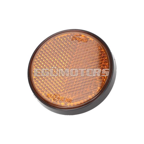 reflector round 55mm orange color, screwable