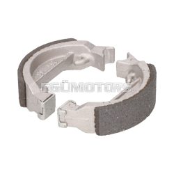   brake shoes front / rear 80x18mm for Honda Camino, Peugeot 103, 104, Puch Maxi (spoke wheel), MV50X, X30, X50