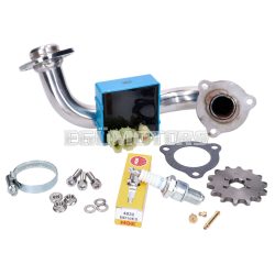   derestriction kit Premium / stainless steel manifold for Derbi Senda, Aprilia RX/SX, Gilera RCR, SMT 2018- (Euro4)