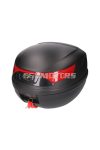 101 Octane Top Case Evolution fekete, zár 2 kulccsal, 32L kapacitás gyorskioldó rendszerrel