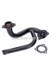 exhaust manifold black w/ choke tube for Aprilia SX, RX, Derbi Senda, Gilera RCR, SMT