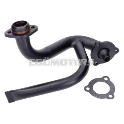   exhaust manifold black w/ choke tube for Aprilia SX, RX, Derbi Senda, Gilera RCR, SMT