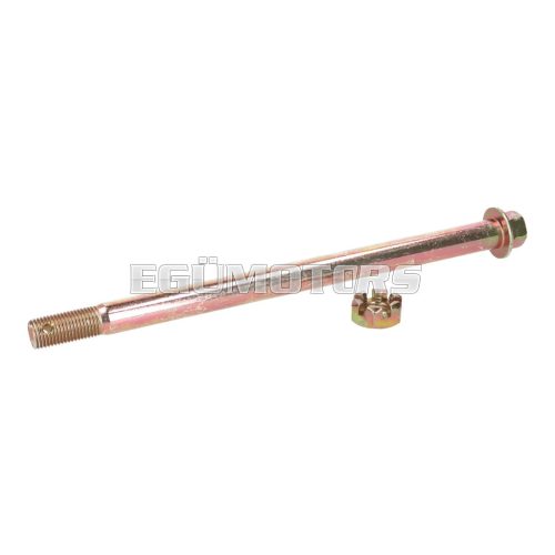 OEM Standard hátsó kerék tengely M14 15x240mm, Aprilia RX, SX 50, Derbi Senda X-Treme DRD, Generic Trigger