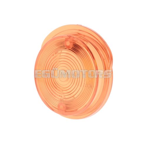 front turn signal lens round shape for Simson S50, S51, S70, SR50, SR80, MZ TS 250, ETZ 125, ETZ 150, ETZ 250