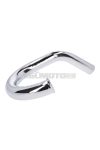 exhaust manifold chromed 28mm for Simson S51, S53E S70, S83 Enduro