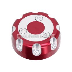   fuel tank cap aluminum red anodized for Aprilia RX 50, SX 50, Derbi Senda R, Senda SM, Gilera SMT 50, RCR 50