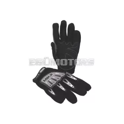 Kesztyű MKX Cross, fekete - XL