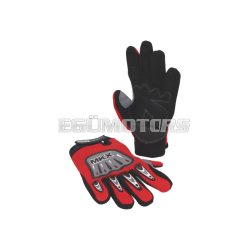 Kesztyű MKX Cross, piros - XL