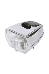 headlight square chromed with switch for Puch Maxi N, Europa