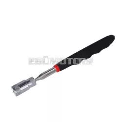   Mágneses teleszkópos rúd LED-del 190-800mm, 3.6kg teherbírással