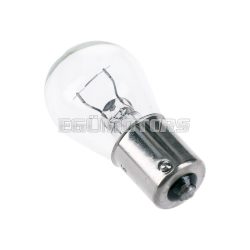 bulb BA15s 6V 18W clear