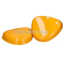 side cover set yellowish brown for Simson S50, S51, S70